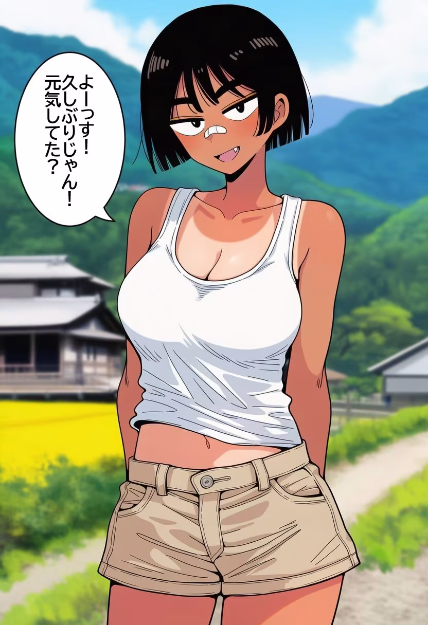 ボーイッシュ褐色陸上女子に無責任中出ししまくって孕ませるまで。