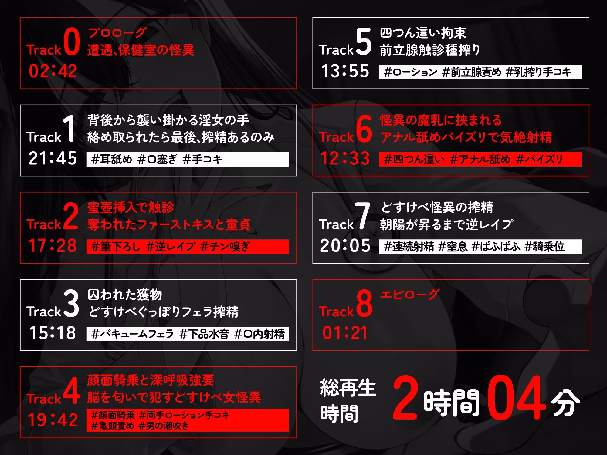 【逆レ】保健室の怪異〜難癖女医の深夜の保健室どすけべ搾精治療〜