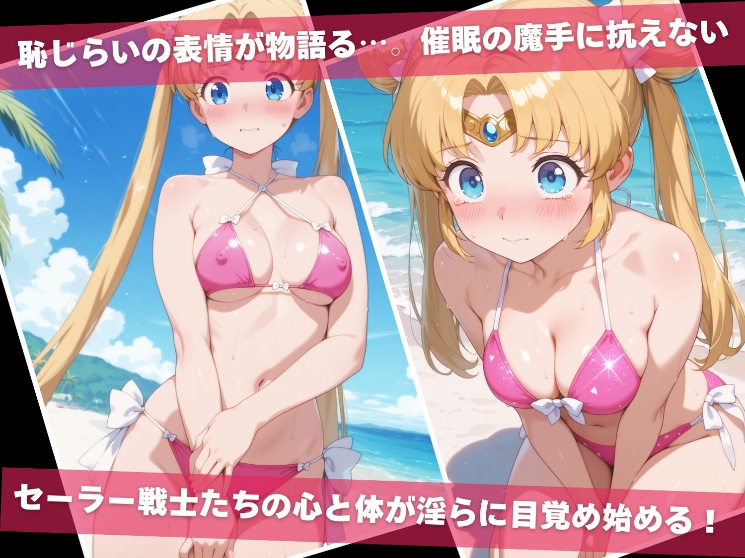 セー●ームーン陥落計画  〜おじさんに操られたセーラー戦士たち〜