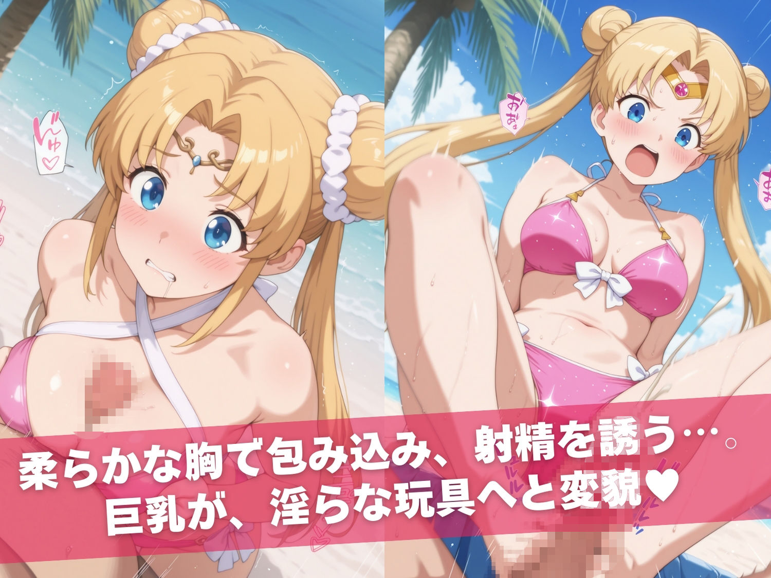 セー●ームーン陥落計画  〜おじさんに操られたセーラー戦士たち〜