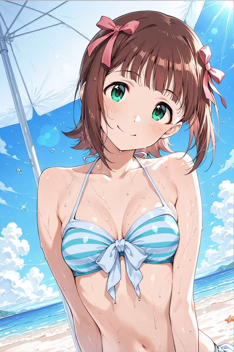 アイドル○スター10  水着に着替えたら