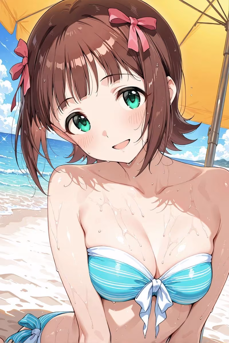 アイドル○スター10  水着に着替えたら