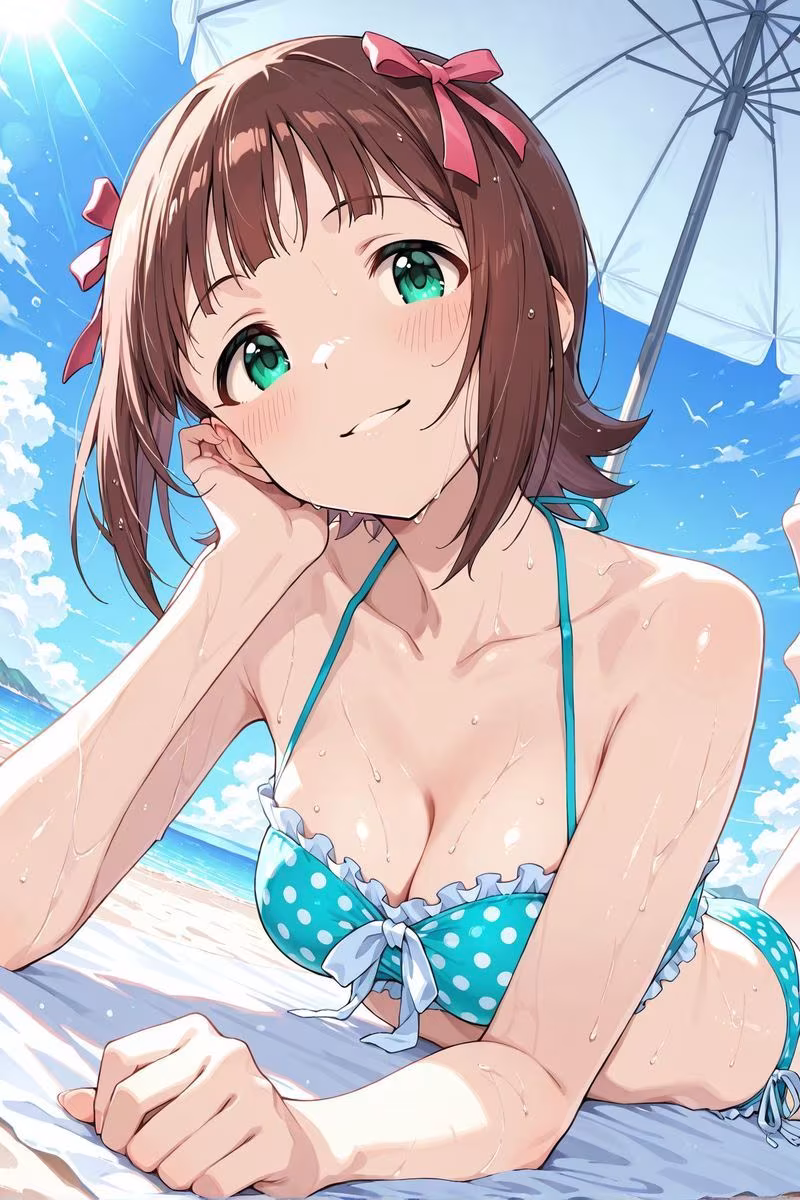 アイドル○スター10  水着に着替えたら