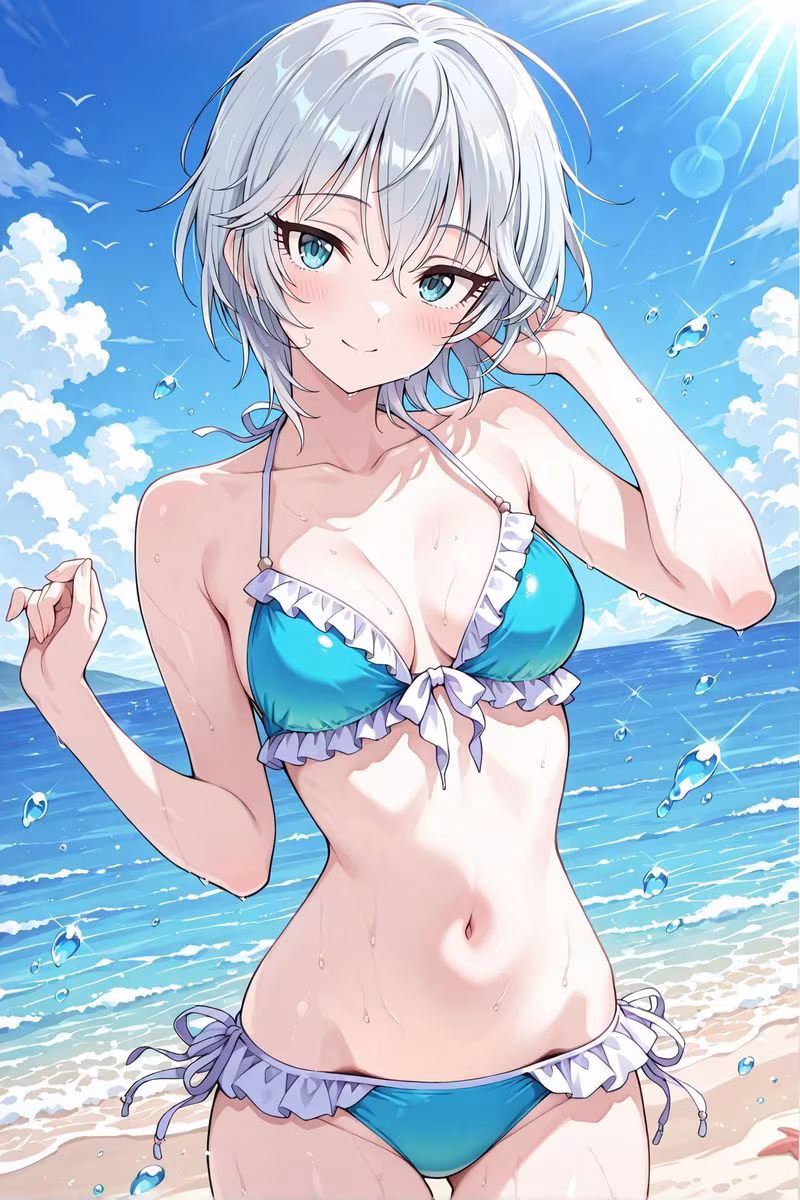 アイドル○スター10  水着に着替えたら
