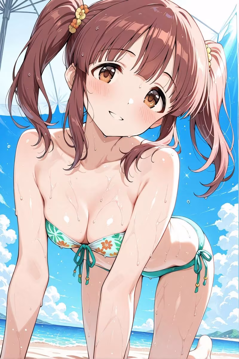 アイドル○スター10  水着に着替えたら