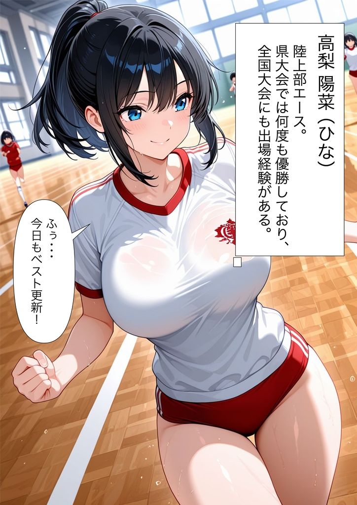 性処理係〜顧問に弱みを握られた陸上部女子〜変態教師と部員によるザーメン調教