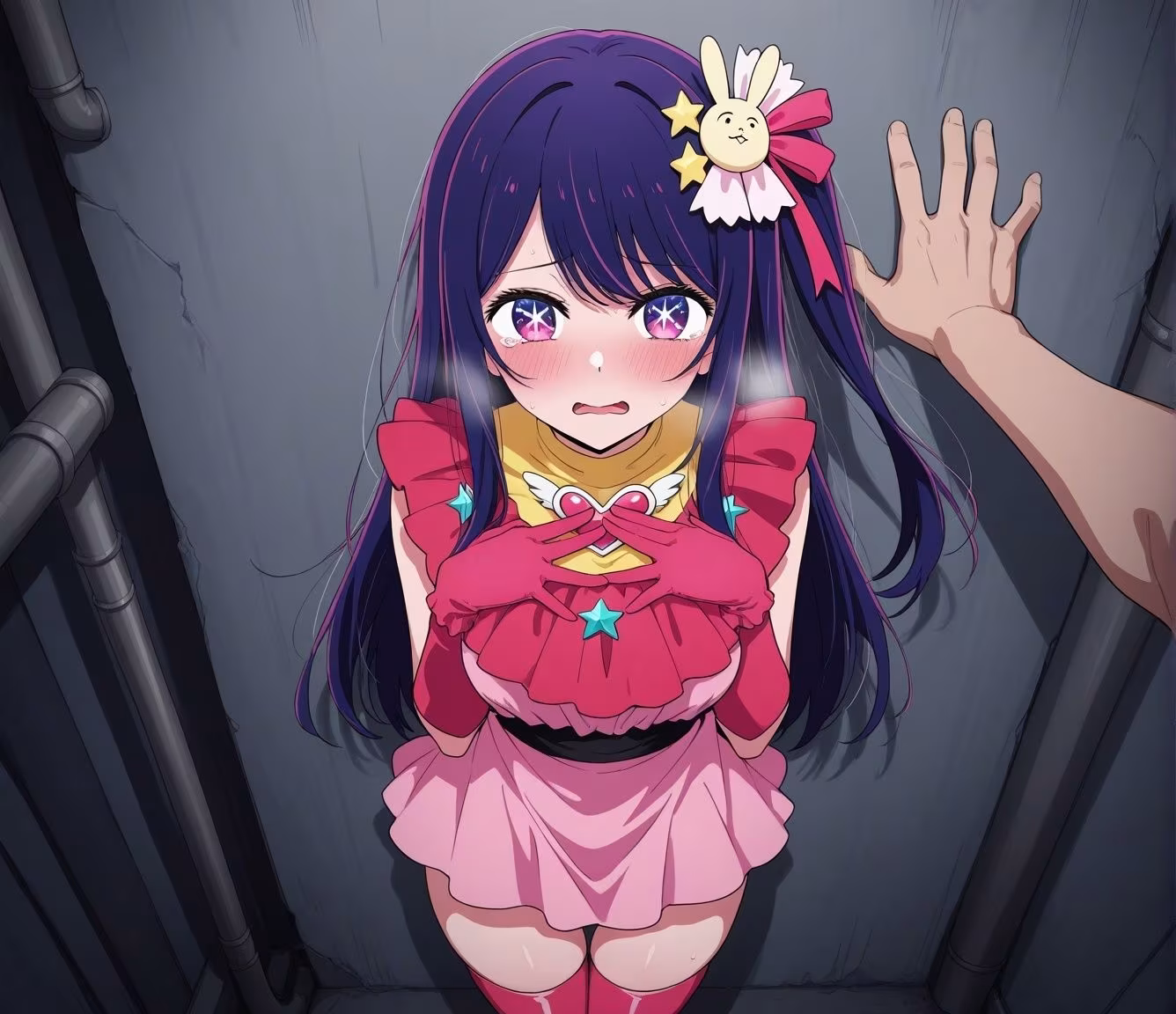 街の裏路地で起こる拉致監禁陵● 推〇の子