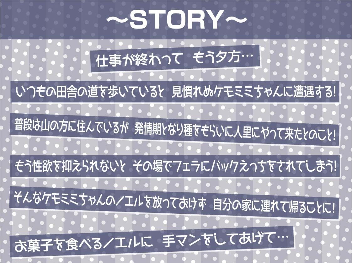無口ケモミミちゃんと繁殖交尾【フォーリーサウンド】