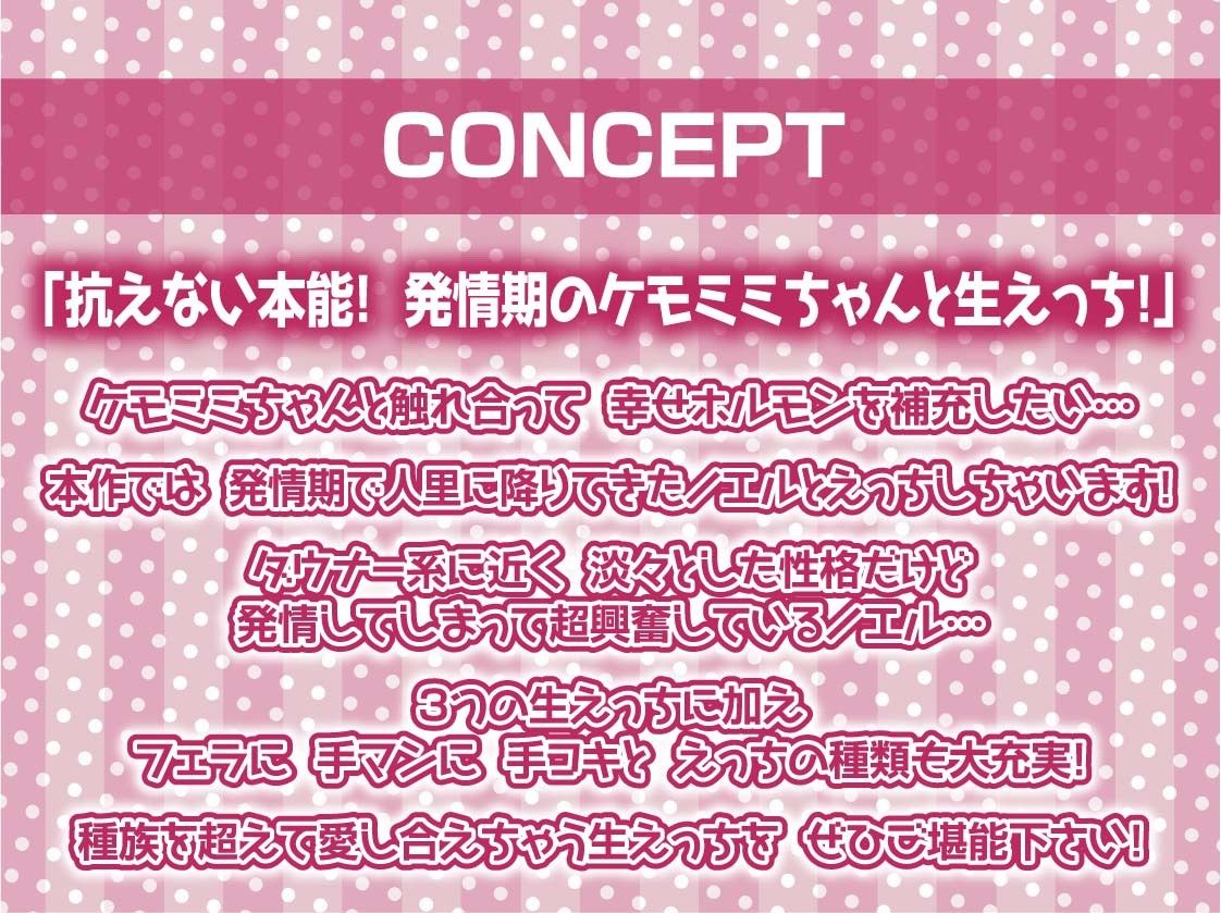 無口ケモミミちゃんと繁殖交尾【フォーリーサウンド】