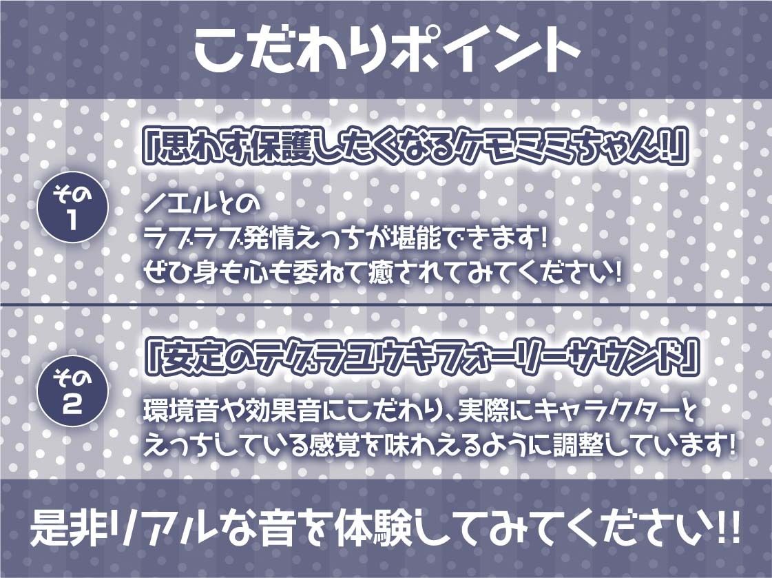 無口ケモミミちゃんと繁殖交尾【フォーリーサウンド】