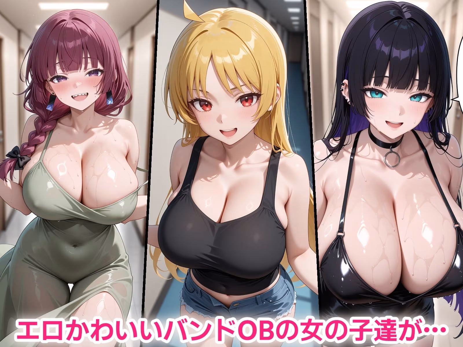 催●おじさんに寝取られる！バンドOBの女の子たち〜全員メス堕ち・孕ませ〜