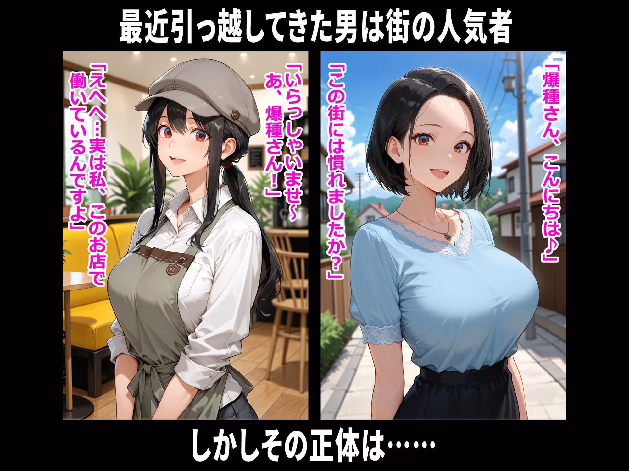 巨乳人妻レ〇プ事件被害者録 即出し2コマ