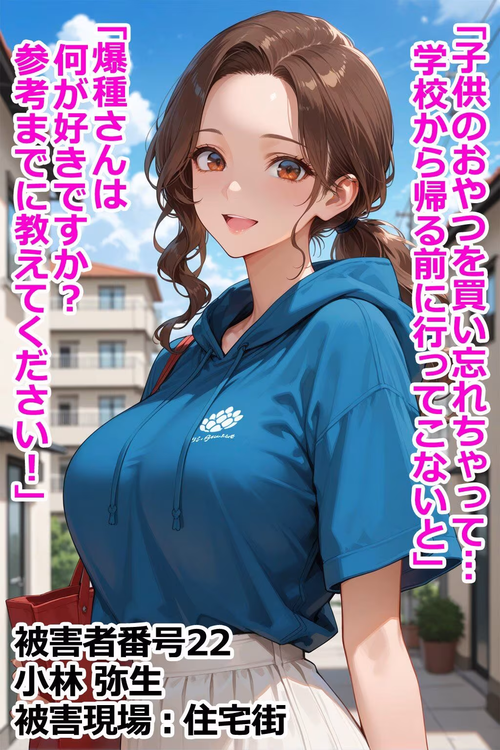 巨乳人妻レ〇プ事件被害者録 即出し2コマ