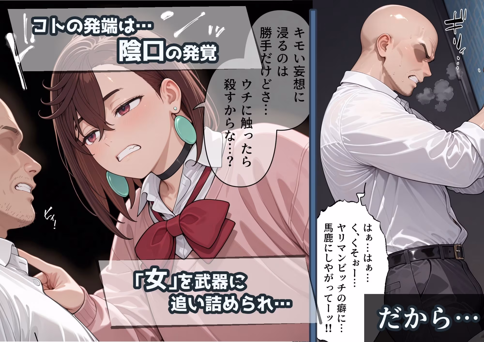 冴えないおじをザマァwしたら 拉致られてメス奴○にされました【ダンダダン】綾瀬もも