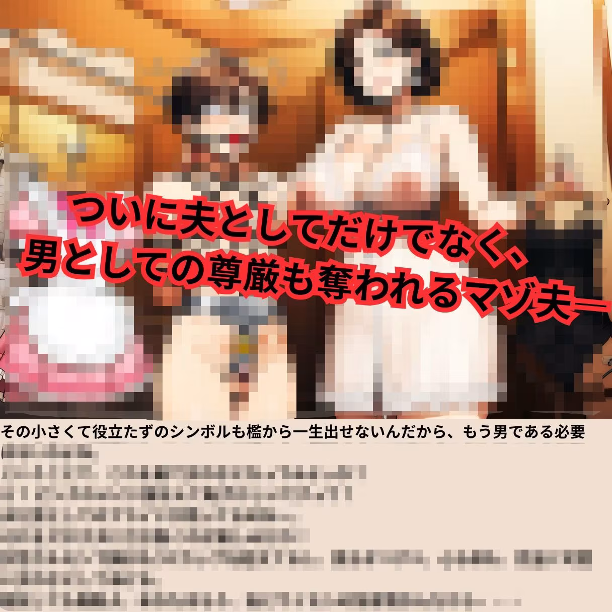 寝取られマゾ夫物語 2  女装編