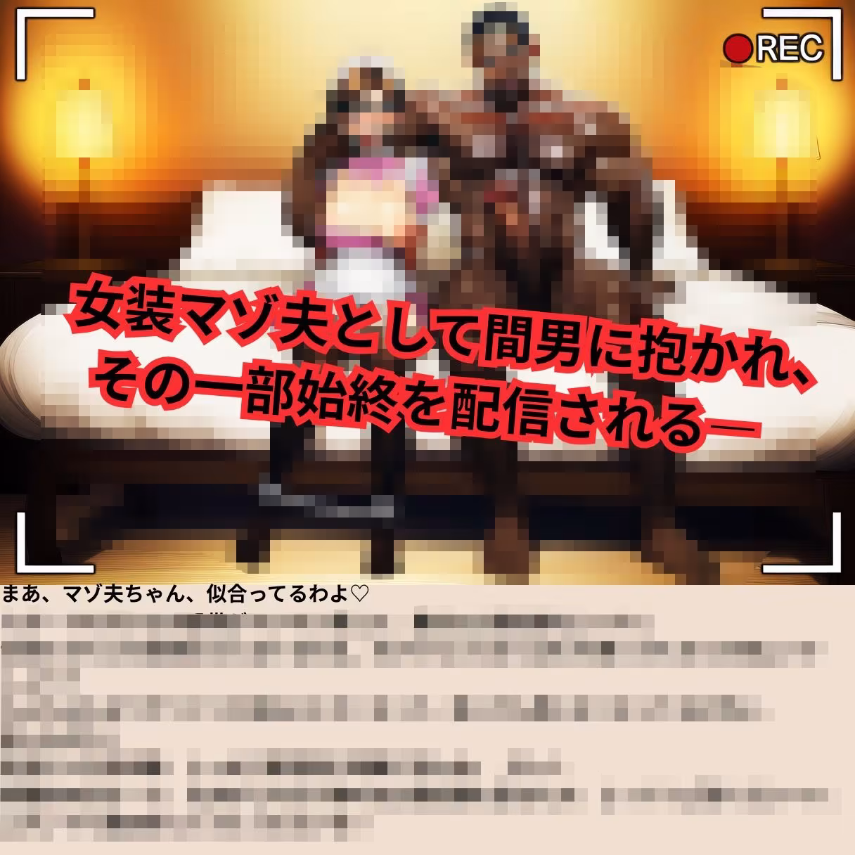 寝取られマゾ夫物語 2  女装編
