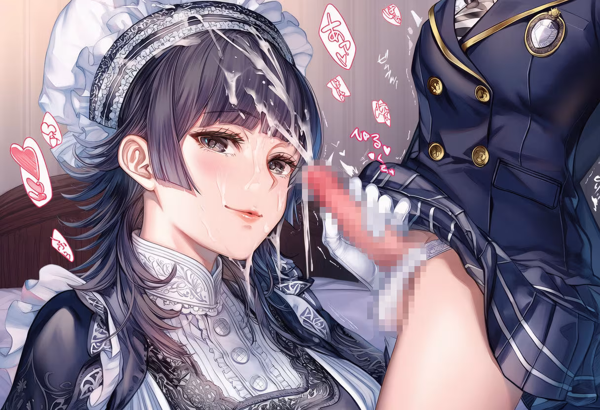 射精サポートメイド〜手袋コキ〜