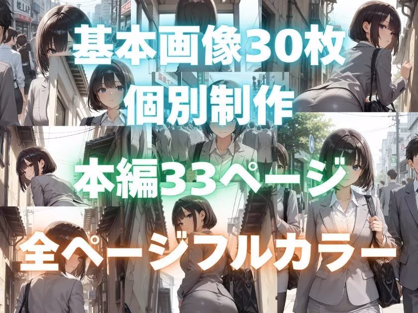 露出妄想はとめられない…クミの妄想1〜路地裏通勤編〜