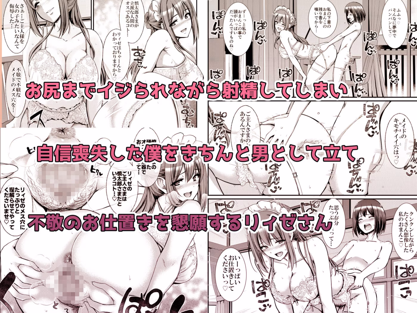 あまあまサキュバスメイドリィゼさん2