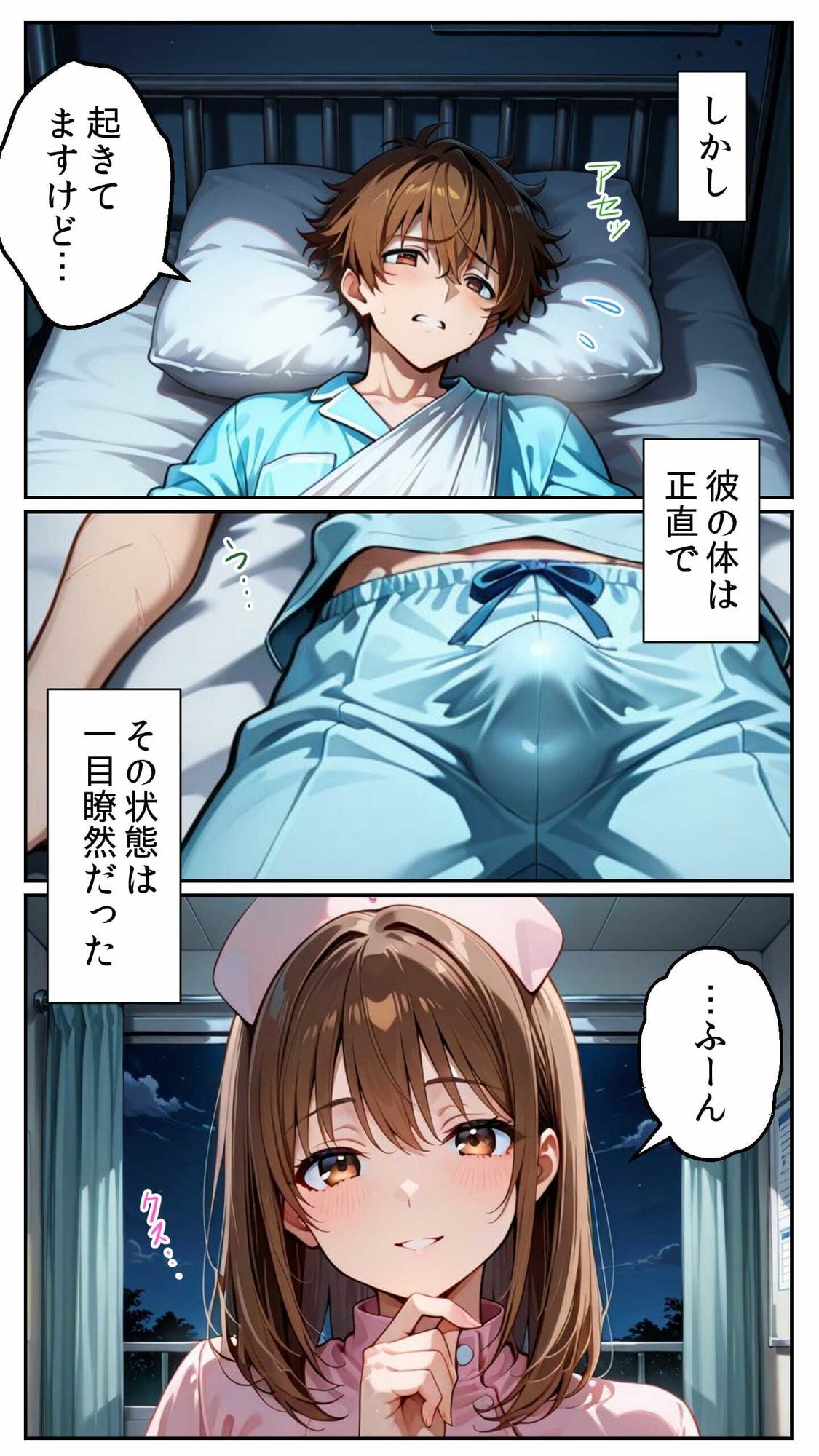 白衣の天使と背徳の病室 〜看護師まどかの禁断ケア〜