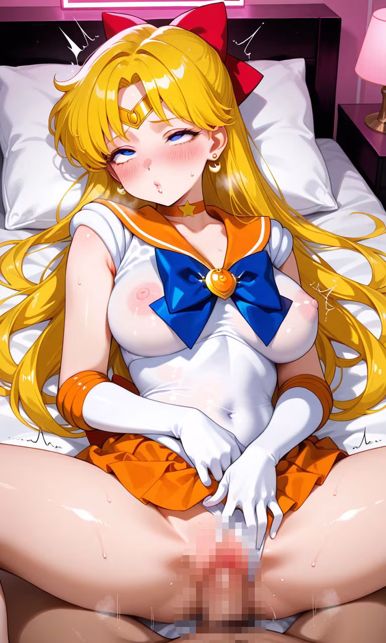 【セーラームーン】ビーナス・マーズ・サターン 〜生意気セーラー戦士を分からせアヘ顔CG集〜｜挑発パンチラ・中出し・イマラチオ