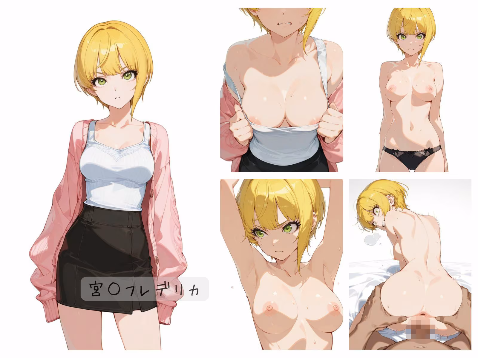 シンデレラアイドル全裸図鑑 Cute編