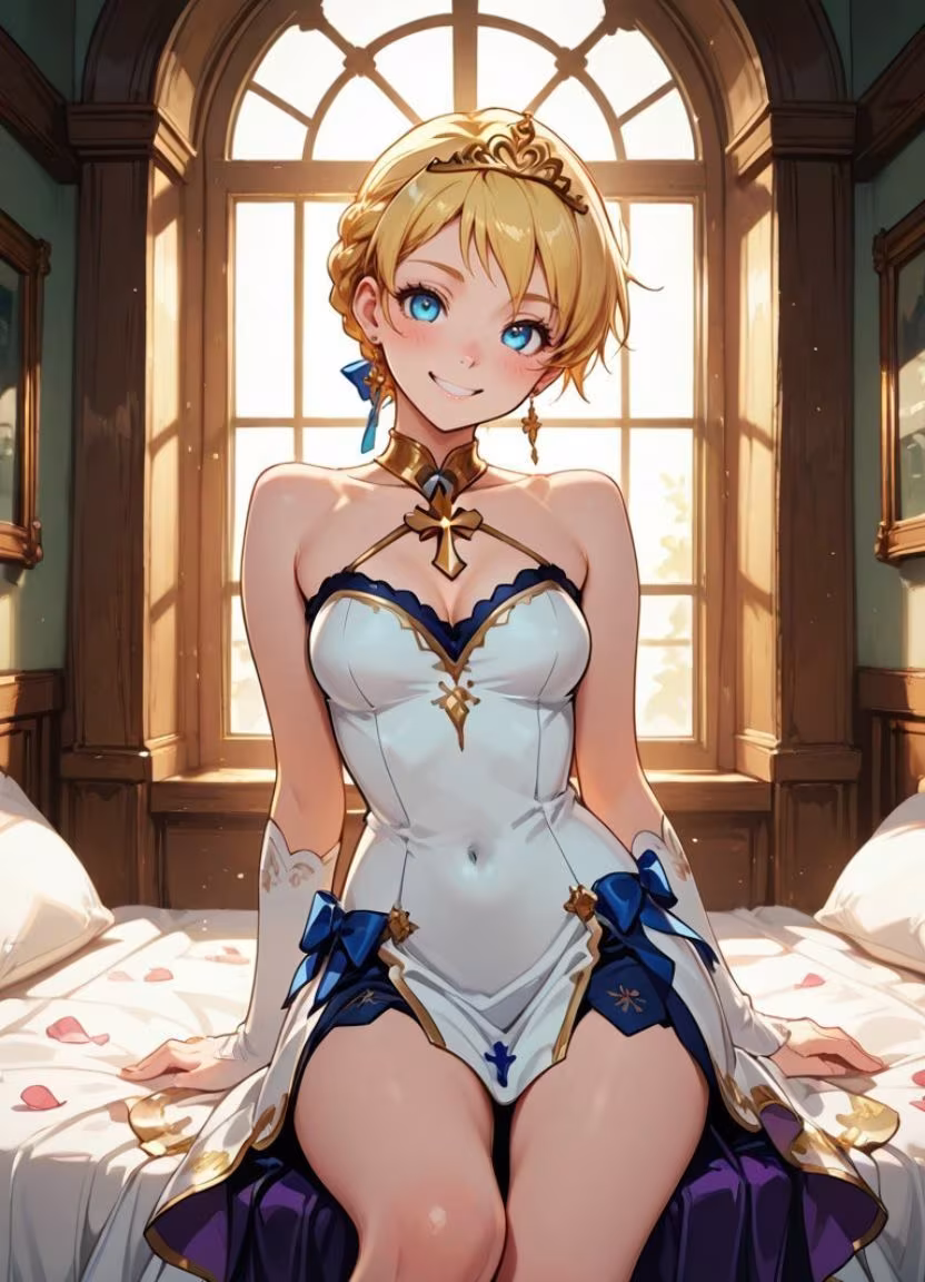 清純プリンセスの着エロ種付け 〜〜ドレスのまま、あまあま交尾〜〜