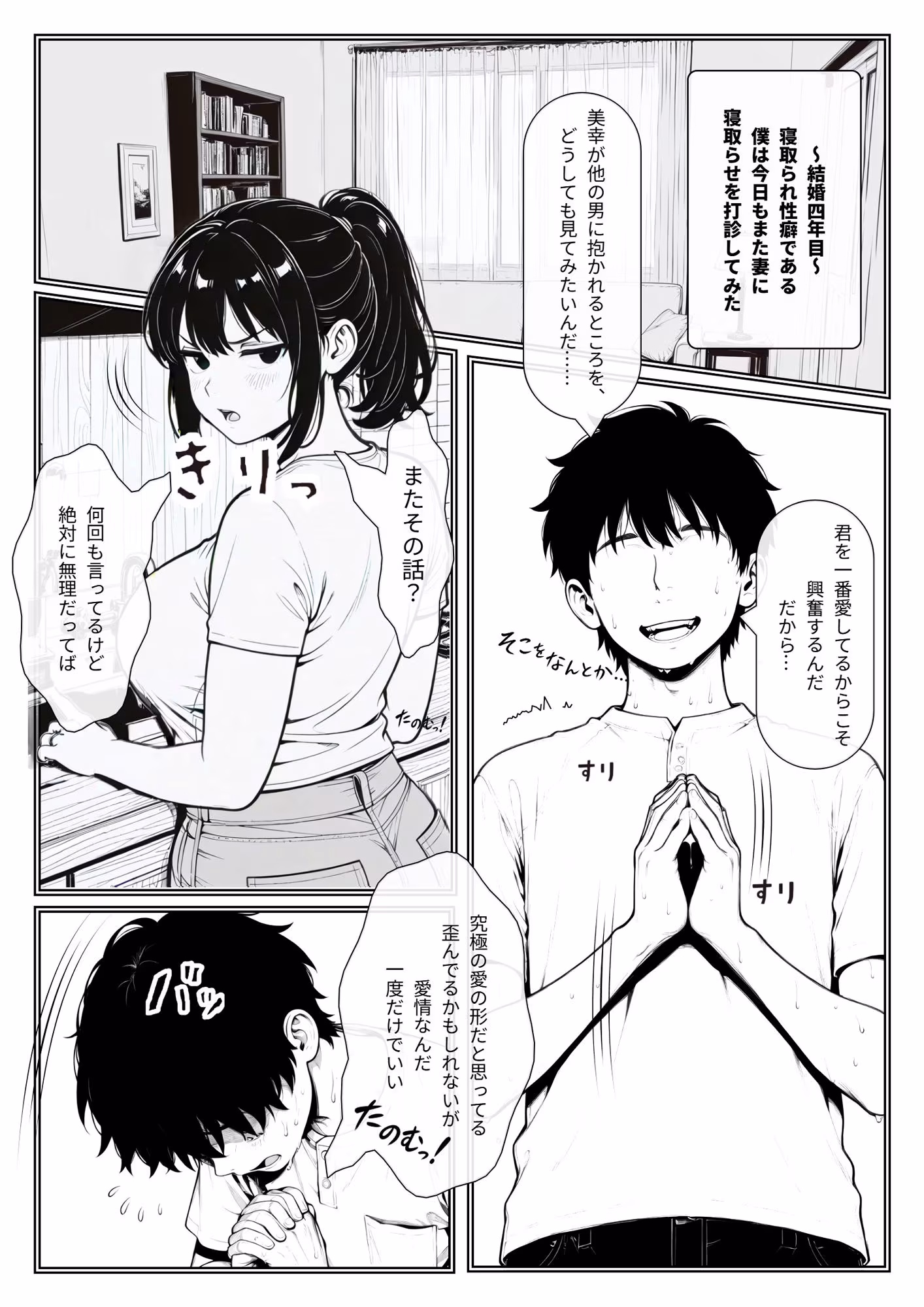 寝取らせ日記1