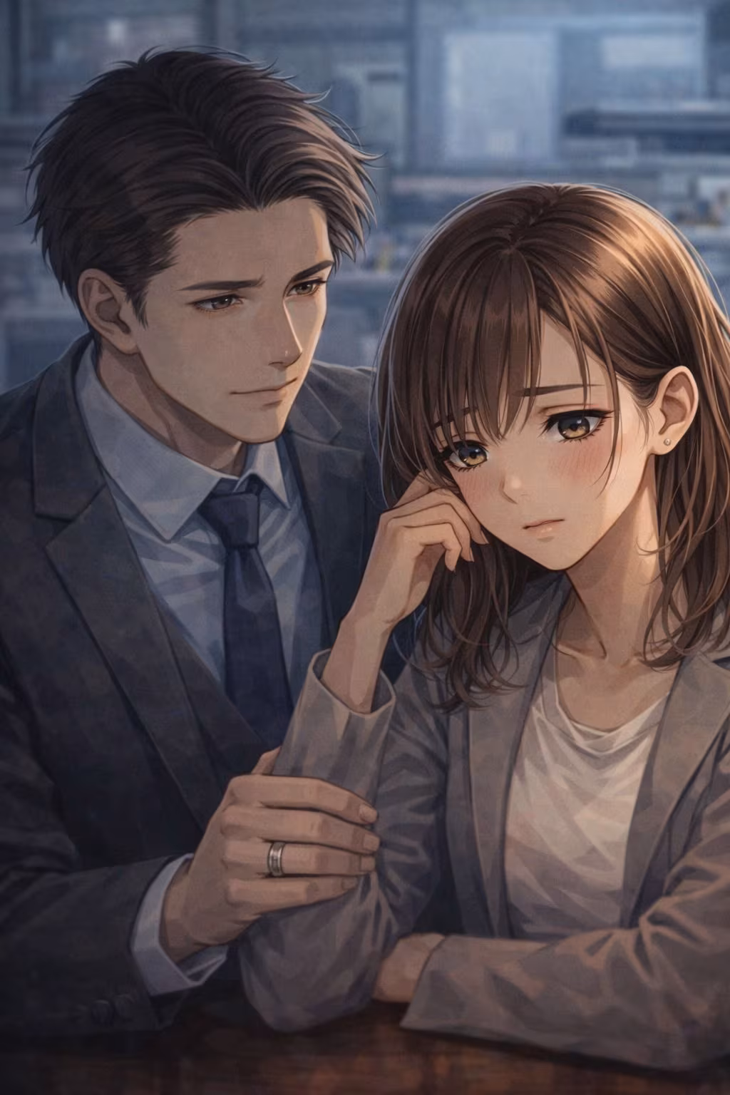 彼氏がいるのに、抜け出せなくなった― 彼氏持ちOL×既婚上司・相談堕ちNTR ―