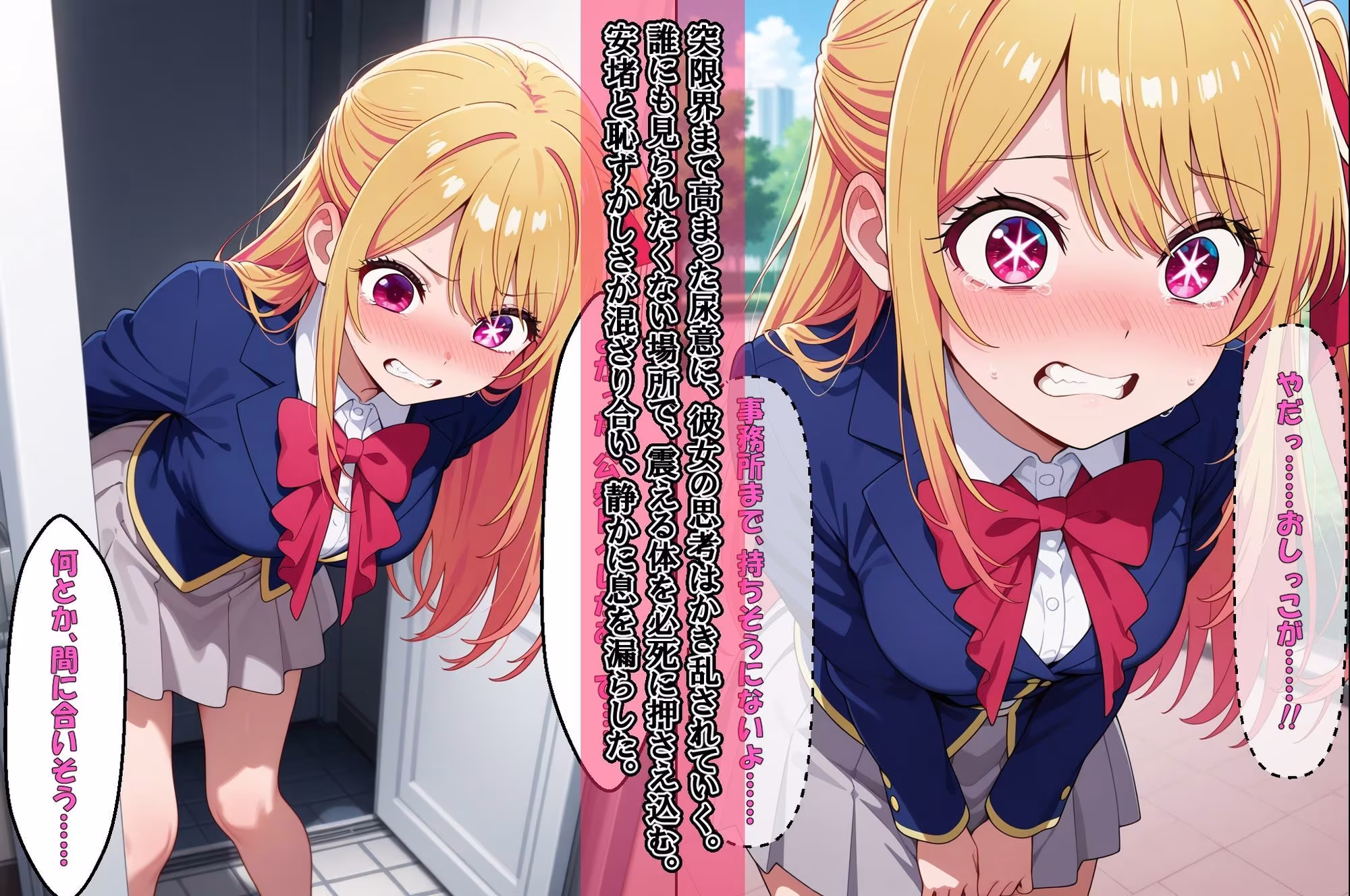 『◇ アイドル、捕獲完了（星〇アイ） ◇』＆『◇ アイドル、トイレの悪夢（星〇ルビー） ◇』2冊セット