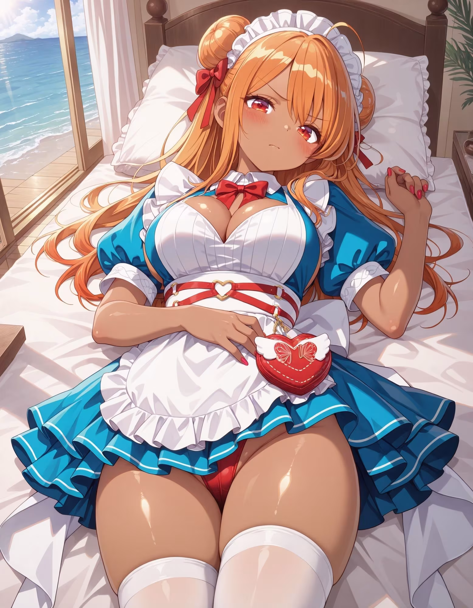 メイドのパンチラ6