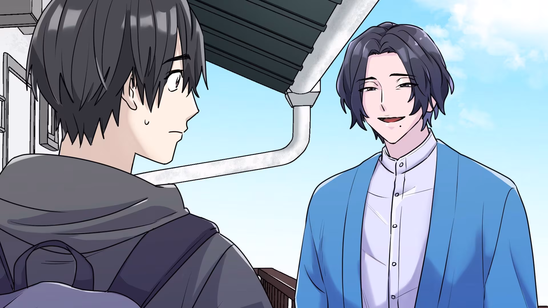 アパートの部屋の壁に穴が空いていたら 〜覗き見から始まるエッチな関係〜