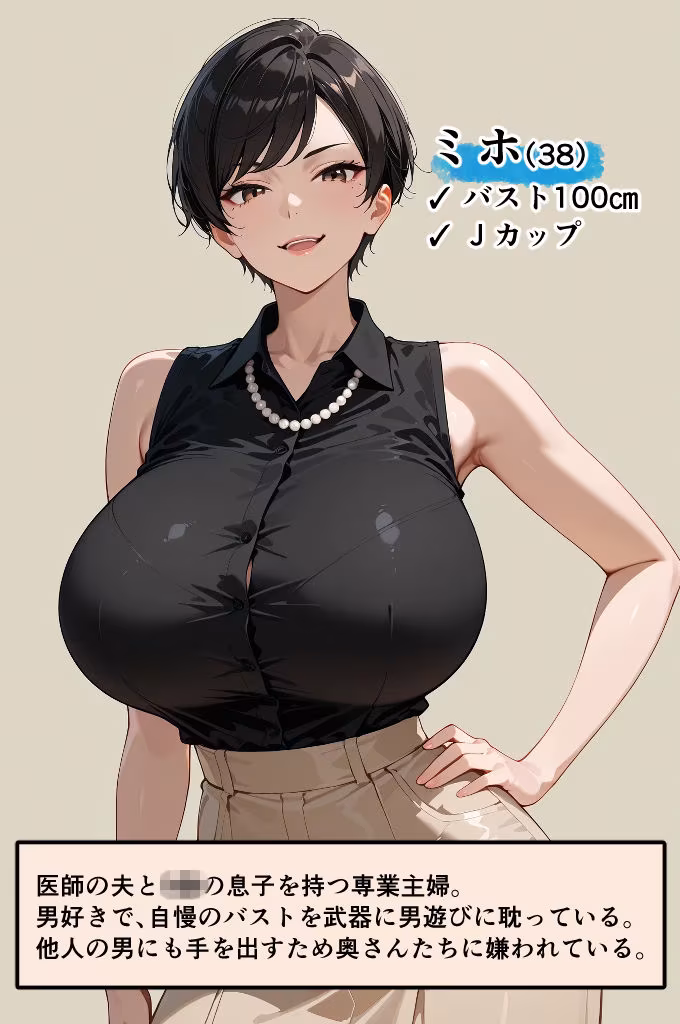 新婚の地味巨乳妻が町内会の温泉旅行で開かれた巨乳奥さん限定乳相撲大会に参加した話