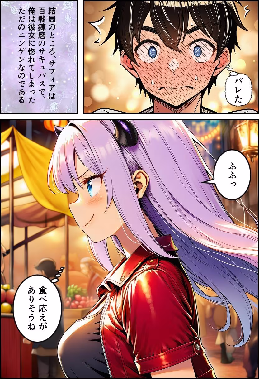 命懸けで戦った日の夜、 惚れたサキュバスを犯し、犯●れ、 全て出し切って……彼女の胸で眠りに落ちるまで。