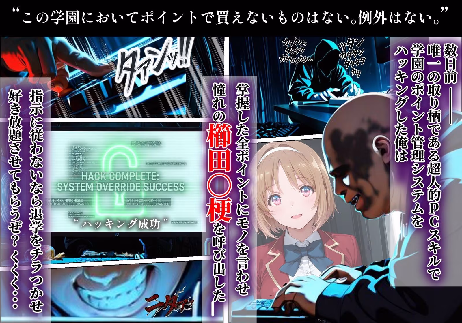 ようこそコスプレ中出し主義の巣窟へ ―二面性悪女のド淫乱変貌記録― 【櫛田〇梗 編】