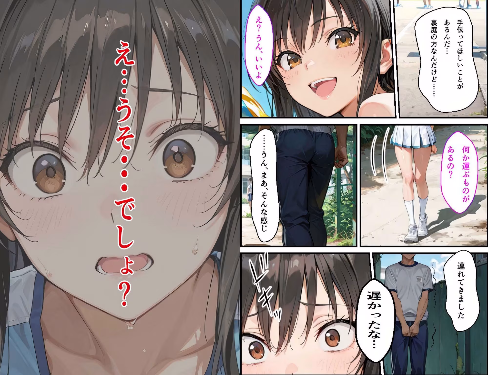 古手〇唯 学園の悲劇 3 【運動会編】 〜音楽を聴きながら腰を振らされる〜