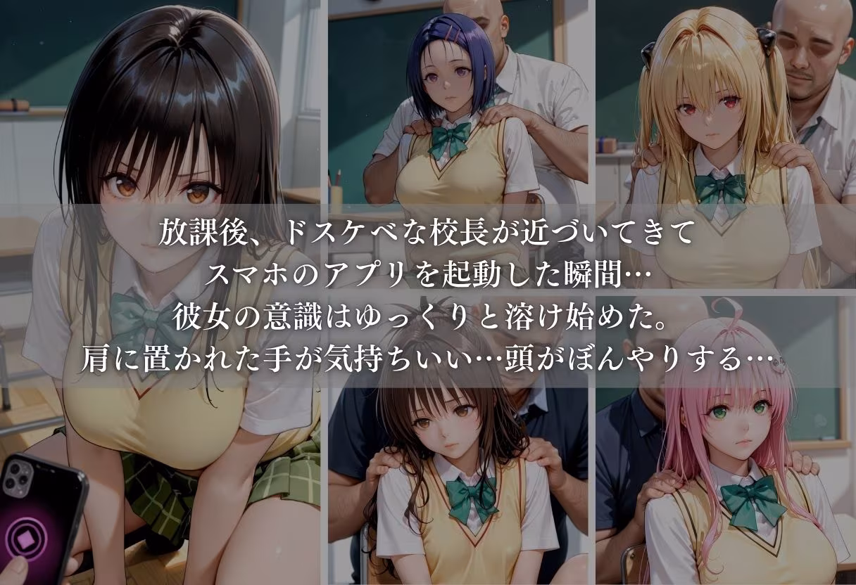 キモ教師の催●肉便器化計画 ー優等生女子○生が教室で完全快楽堕ち-