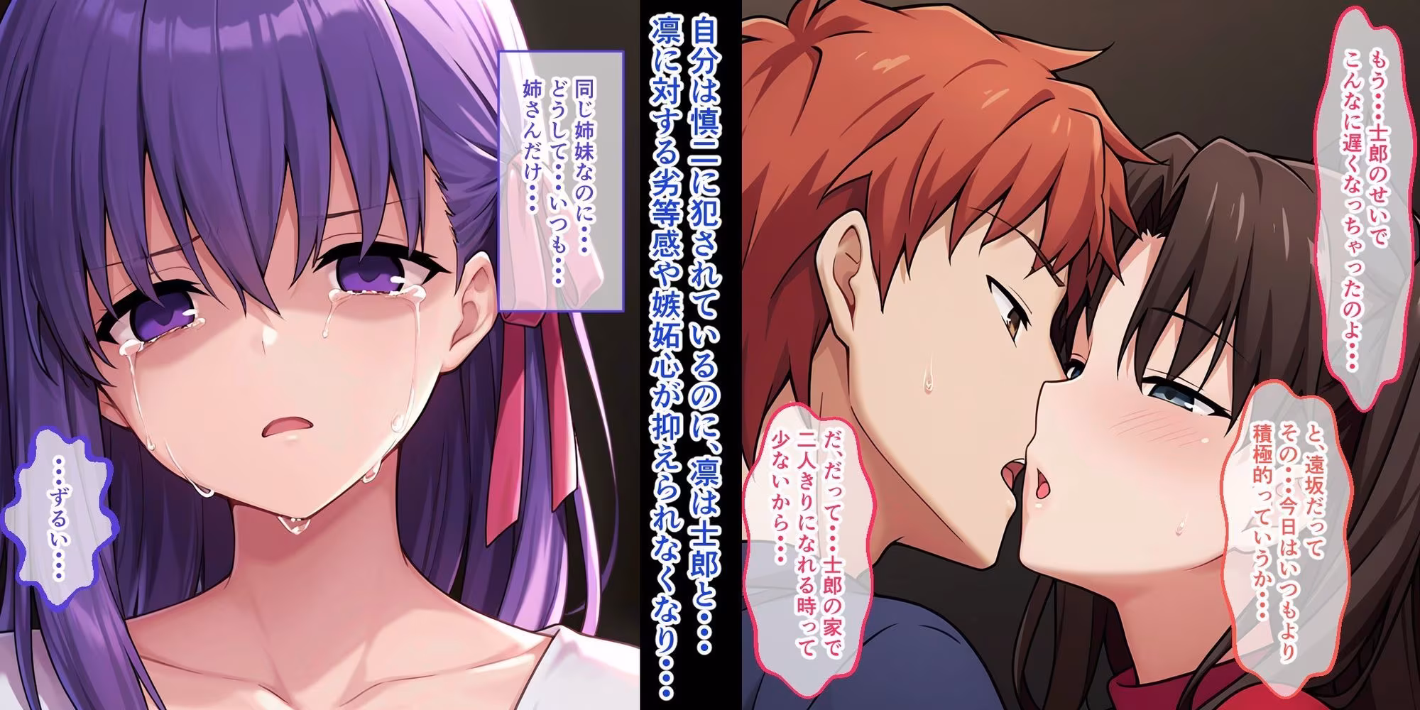 慎二に寝取られ堕ちる凛 〜こいつ、もう僕の女だから〜