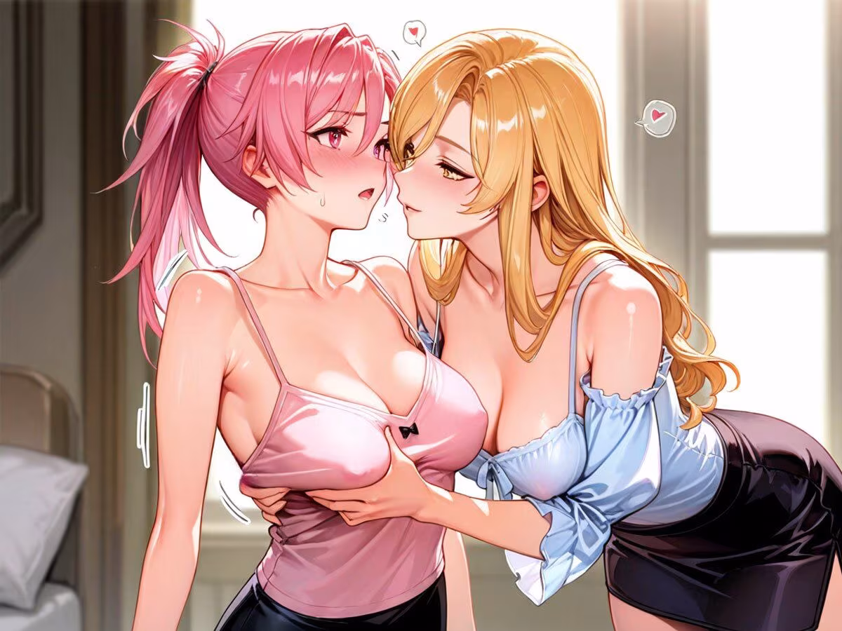 【NTR】童貞の俺に初めてできた彼女を双子の姉に寝取られた件【百合】