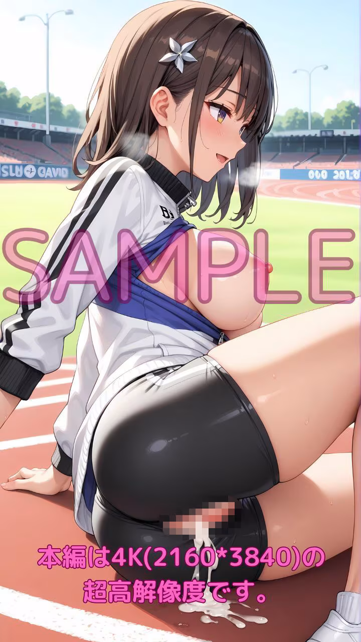 汗まみれ発情巨乳陸上部女子の引き締まったま○こを、俺の秘密のトレーニングで理性崩壊まで中出し！犯しまくり！