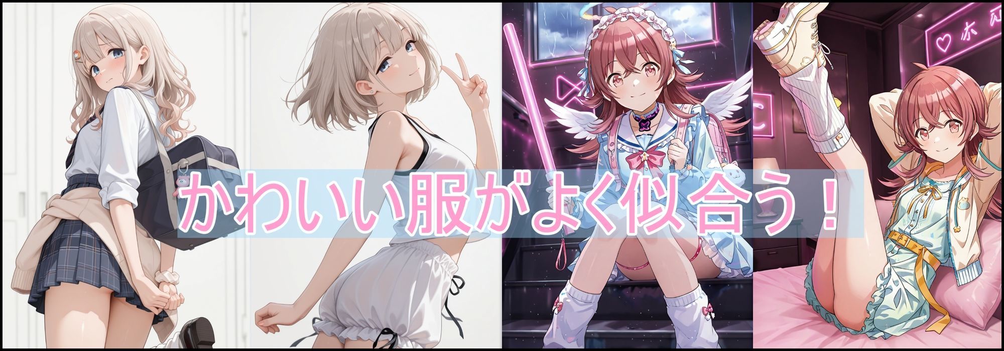 可愛い娘にかわいい服を！