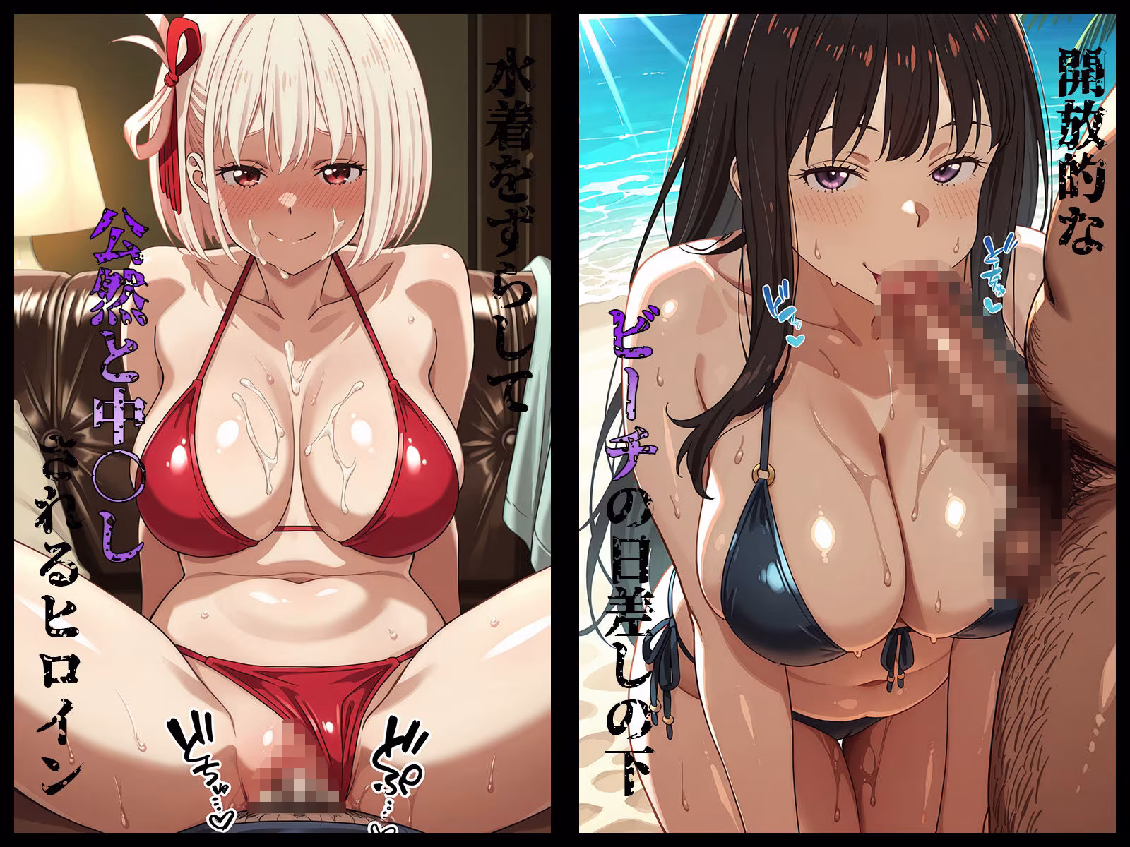 その女たちリークされてます〜錦木 ○束＆井ノ上 た○な編〜
