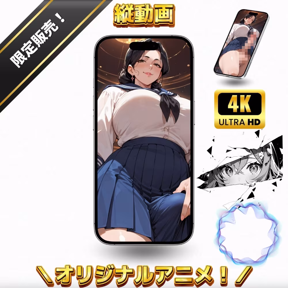 ふたなり熟女セーラー服クラブで寝取られた話〜女性視点〜【4Kエロアニメ＋フルカラーエロ漫画＋イラスト作品集・詰め込み豪華パック】