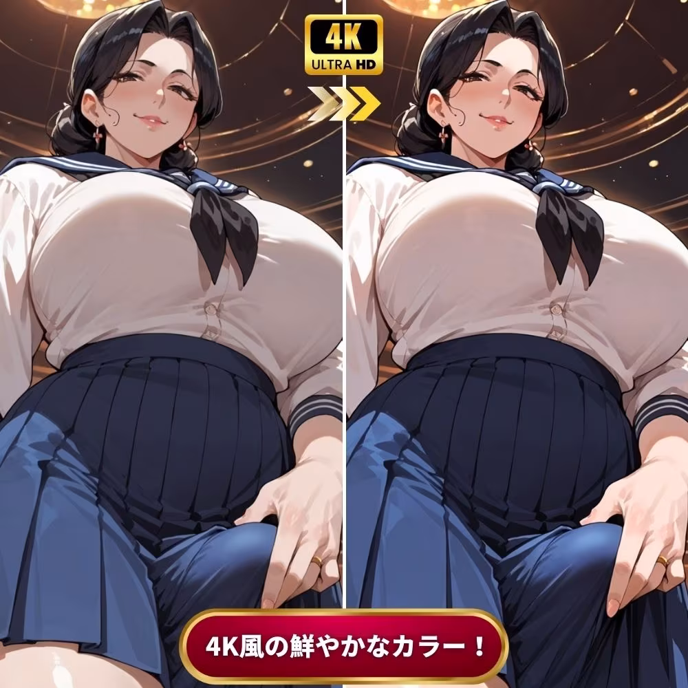 ふたなり熟女セーラー服クラブで寝取られた話〜女性視点〜【4Kエロアニメ＋フルカラーエロ漫画＋イラスト作品集・詰め込み豪華パック】
