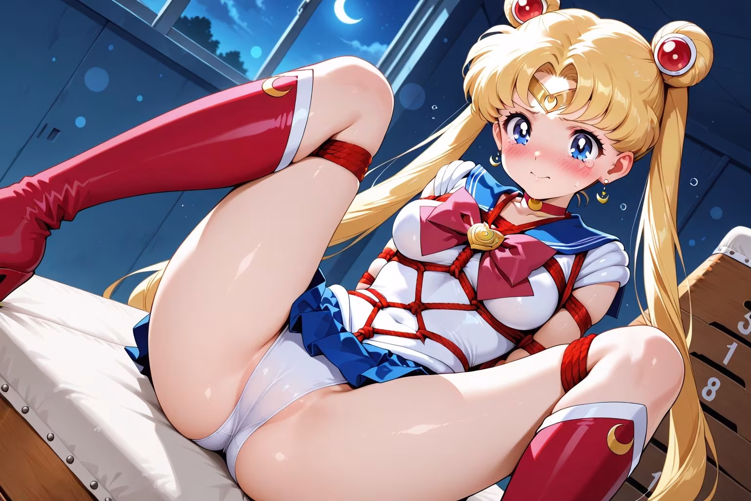夢見る乙女の調教コレクション4〜美少女戦士〇ーラームーン風1・月野〇さぎ風・緊縛編