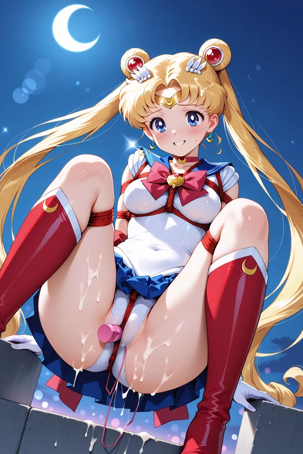 夢見る乙女の調教コレクション4〜美少女戦士〇ーラームーン風1・月野〇さぎ風・緊縛編