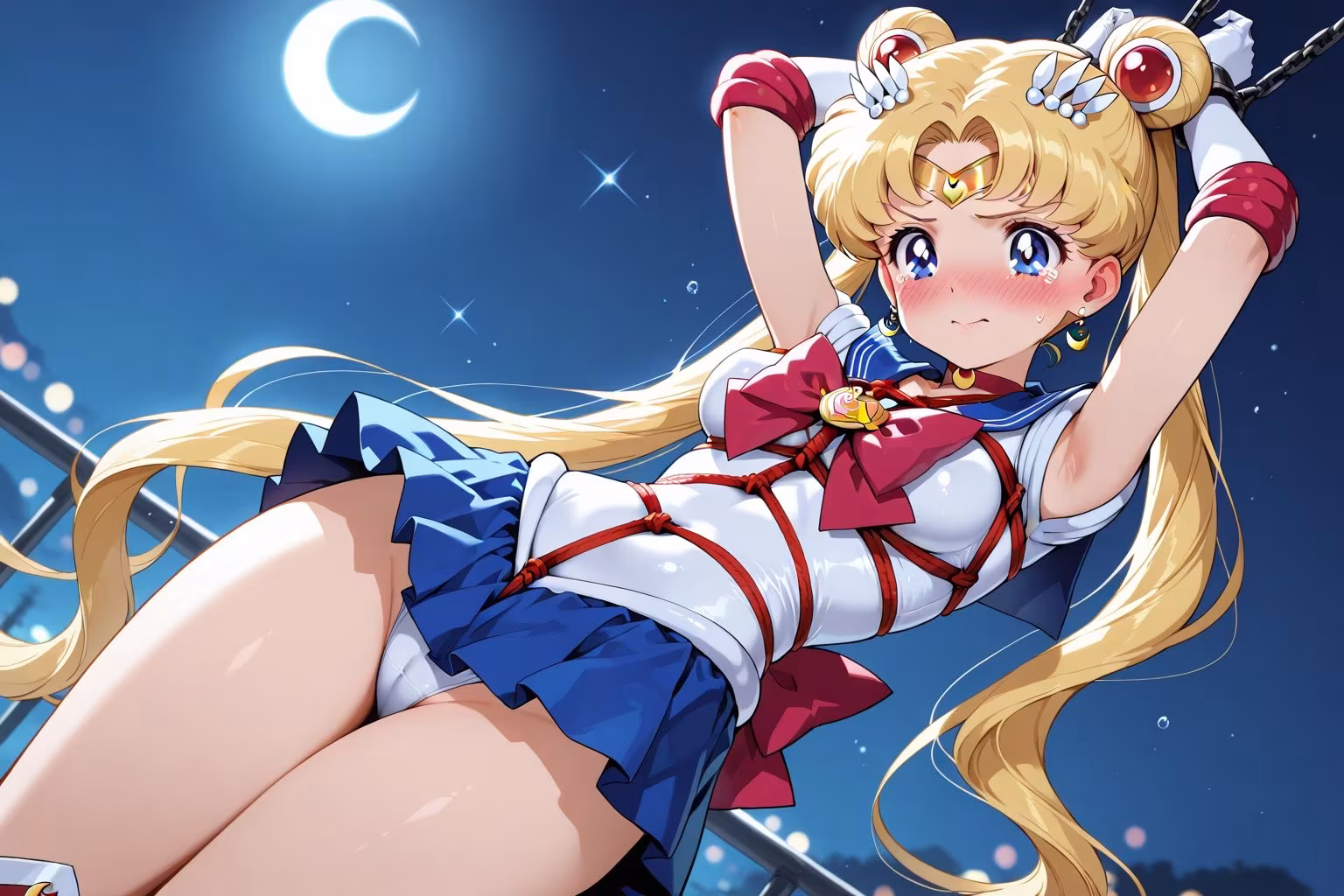 夢見る乙女の調教コレクション4〜美少女戦士〇ーラームーン風1・月野〇さぎ風・緊縛編