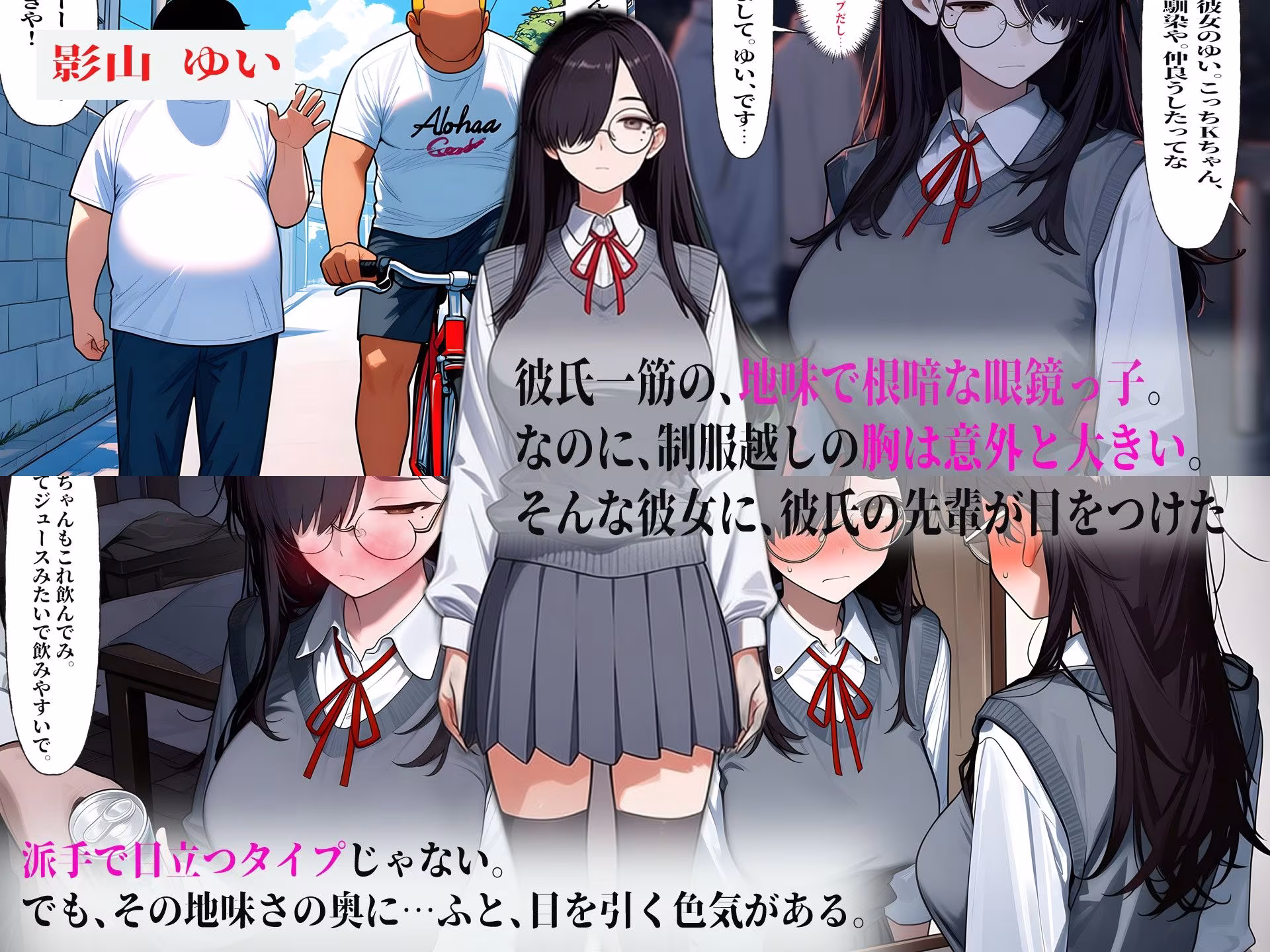 「やだ…お尻は…っ」彼氏の先輩にアナルをこじ開けられた地味で根暗な眼鏡っ娘が、痛みと快楽でアヘ顔・白目を晒し、気絶するまで犯●れた可哀そうな話