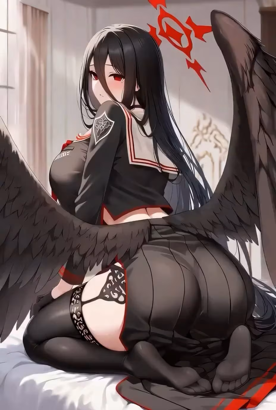 SEXシミュレーターあにめ〜しょん:ブルアカ・ハスミ