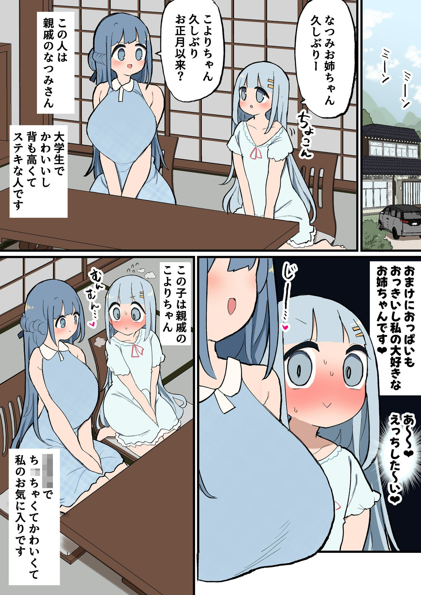 ふたなりエロ○キちんぽ〜親戚のデカ乳お姉ちゃんと交尾しまくり夏休み〜